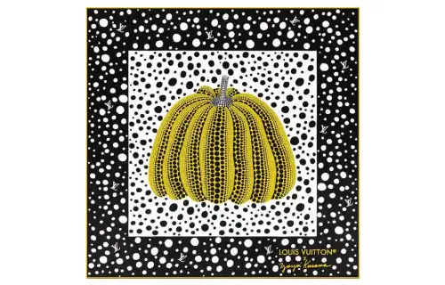 LOUIS VUITTON X Yayoi Kusama Infinity Dots Square 90