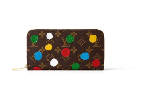 LOUIS VUITTON X Yayoi Kusama Zippy Wallet Monogram Multicolor