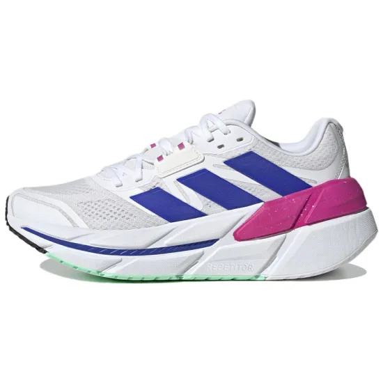 Adidas Adistar Running Shoes Men Low-Top White Blue Red