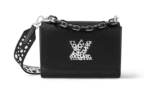 LOUIS VUITTON X Yayoi Kusama Twist Mm Black