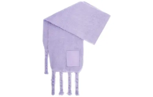 LOEWE Logo Patch Scarf