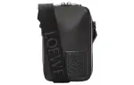 LOEWE Cow Leather Crossbody Bags Regular Men's Black