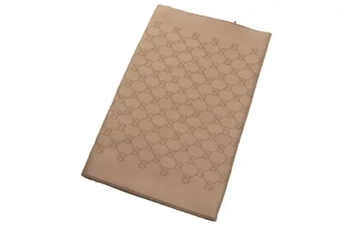 GUCCI Knit Scarves Unisex Brown