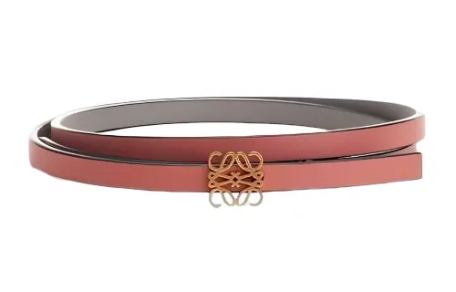 LOEWE Cow Leather Belts Women's 0.8cm