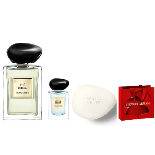 GIORGIO ARMANI Premium Private Reserve Jade Dragon Tea Aroma/Harmony Clear Santalum Album