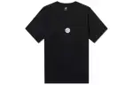 New Balance T Shirts Men's Black Crew Neck Moderate Straight Fit