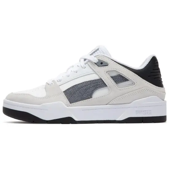 PUMA Slipstream Skateboarding Shoes Unisex Low-top White/gray