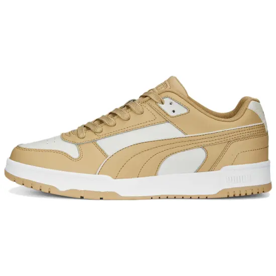 PUMA RBD Game Skateboarding Shoes Unisex Low-top White/yellow