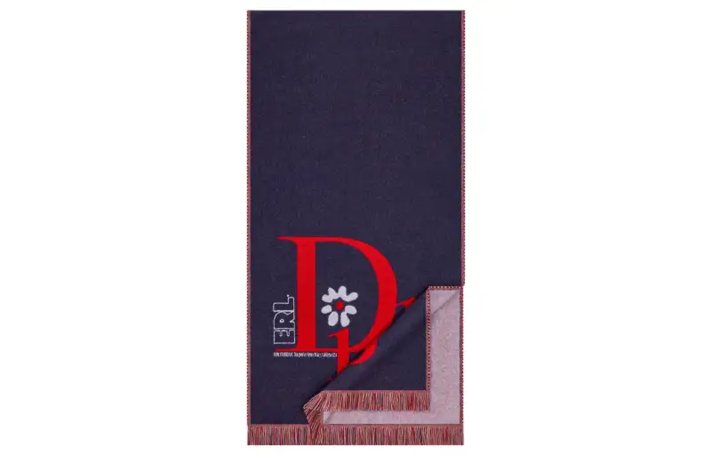 DIOR Knit Scarves Men's Blue