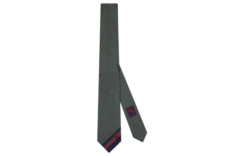 GUCCI Interlocking G Detailed Tie