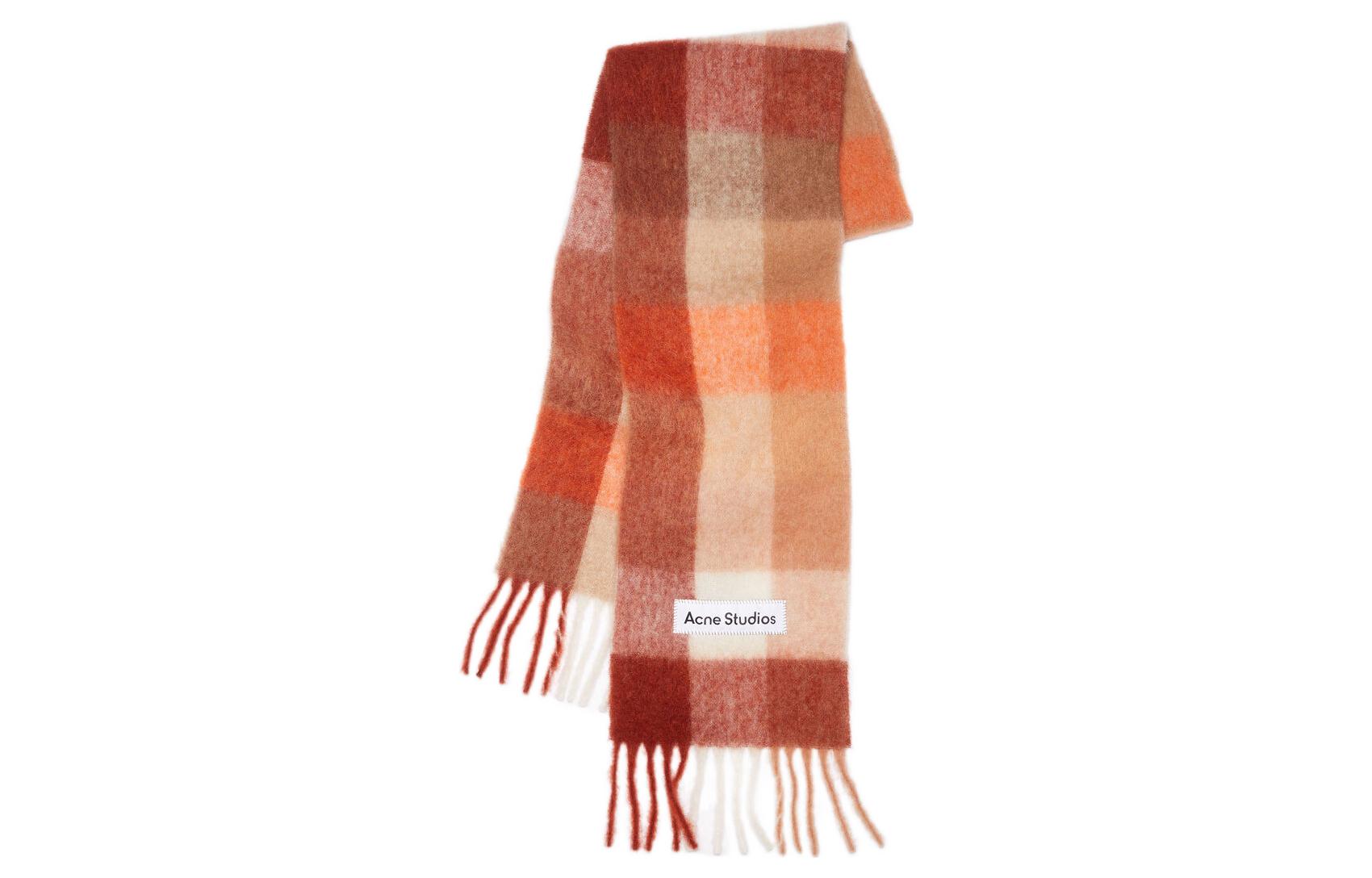 Женский шарф Acne Acne Studios (оранжевый)