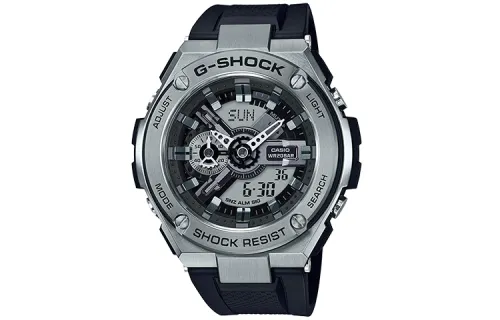 CASIO Men G-STEEL Series Gray Watch GST-410-1ADR