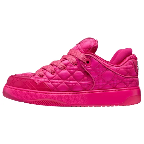 DIOR B9S Skater Erl Fuchsia Kumo Cannage Satin