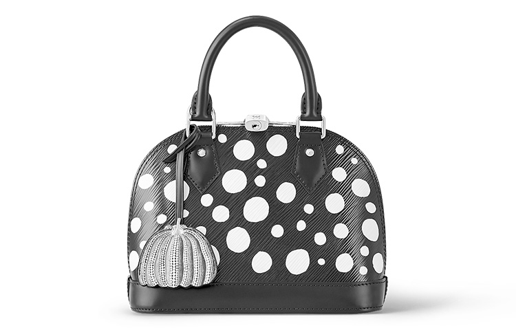 LOUIS VUITTON X Yayoi Kusama Alma Bb Black/White