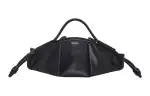 LOEWE Bright Nappa Cow Leather Dumpling Bag, Shoulder Bag, Crossbody Bag, Handbag Women's Black