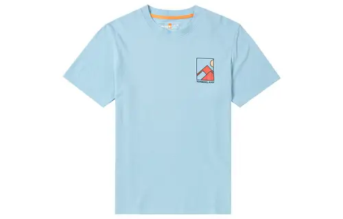 Timberland T Shirt Men's Light Blue