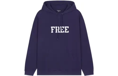 Balenciaga Sweatshirt Fitted Style Men's Blue