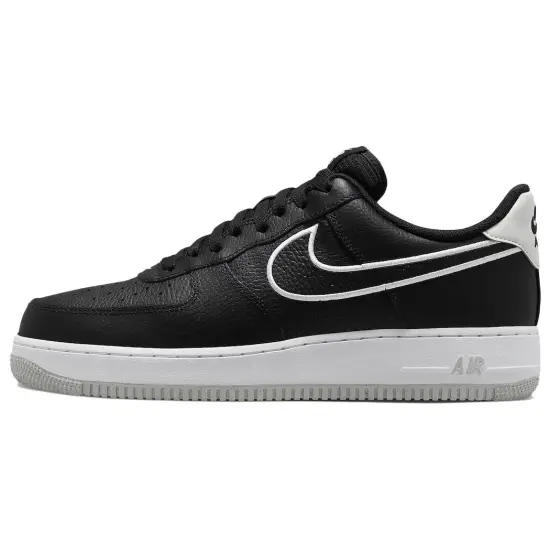 Nike Air Force 1 Skateboarding Shoes Men Low-top Black