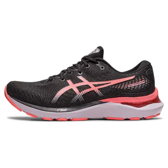 Asics Women's Gel Cumulus 24 'Black Papaya'
