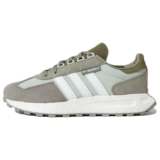 Adidas Originals Retropy E5 Lifestyle Shoes Unisex Low-top Grey-brown/light Bean Green/white