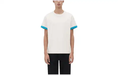 Bottega Veneta SS23 T Shirt Men's White Blue