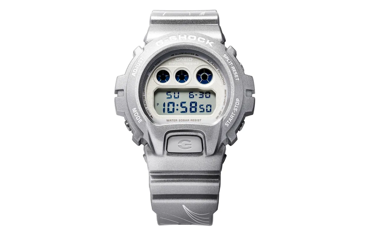 CASIO Men G-SQUAD Series Silver Watch