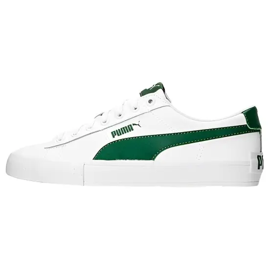 PUMA Bari Skateboarding Shoes Unisex Low-top White/green