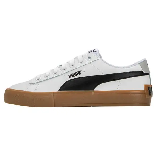 Puma Bari Series Skateboarding Shoes Unisex Low-top Beige/brown