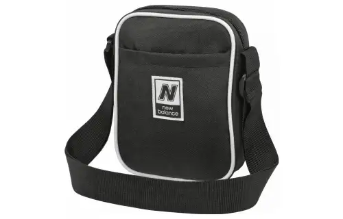 New Balance Polyester Cell Phone Pouch, Shoulder Bag, Crossbody Bag Regular Unisex Black