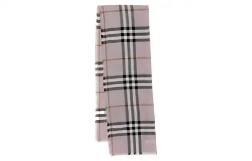 Burberry Check-pattern Scarf