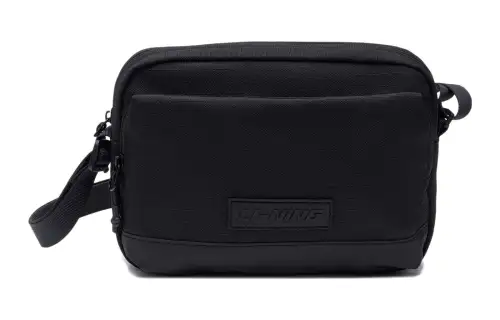 Li Ning Sports Life Collection Fabric Sports Bag, Shoulder Bag, Crossbody Bag Regular Unisex Black