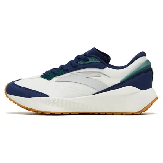 ANTA Life Collection Casual Shoes Men Low-Top White Blue/Green
