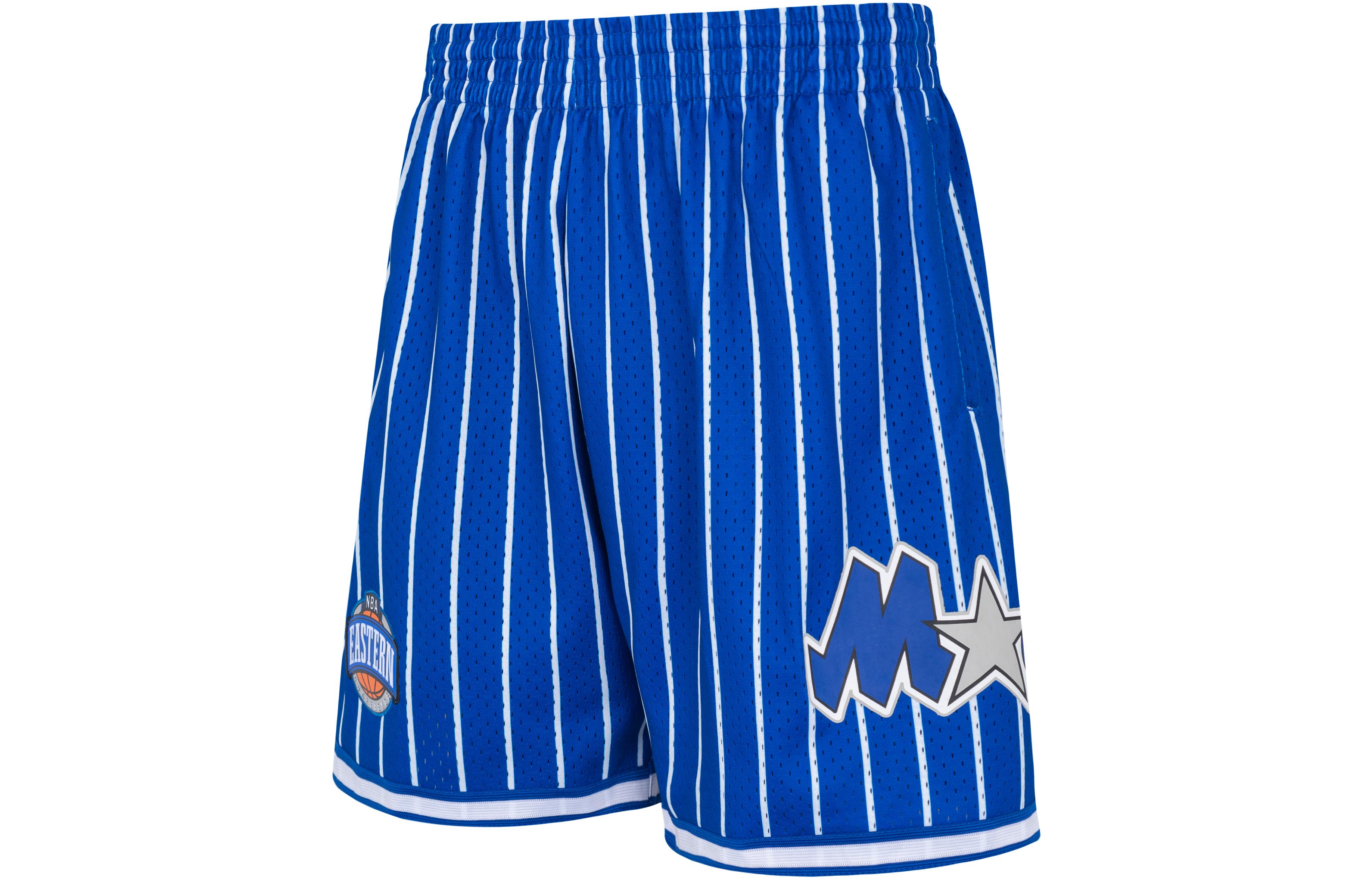 Mitchell Ness Basketball Shorts Unisex Royal Blue White