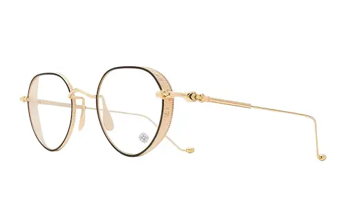 Chrome Hearts Prescription Glasses Unisex Gold