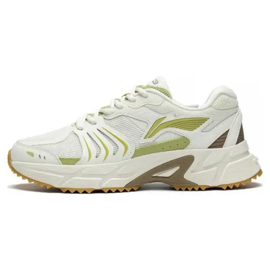LINING Pick Up The Light Running Shoes Women's Low-Top White Green