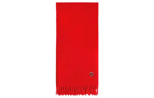 Loro Piana Knit Scarves Unisex Red