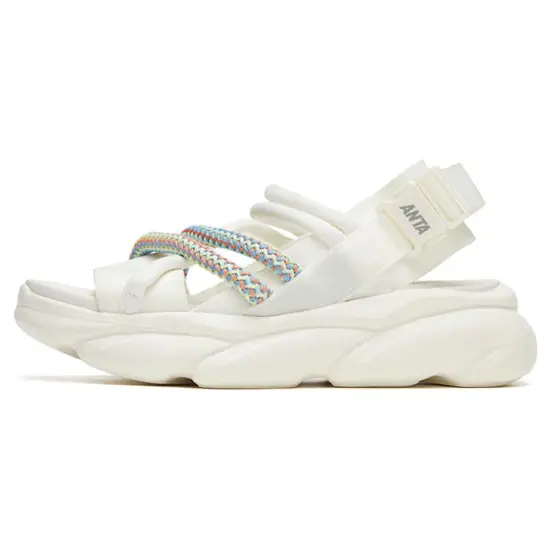 ANTA Life Collection Beach Sandals Women's White Blue