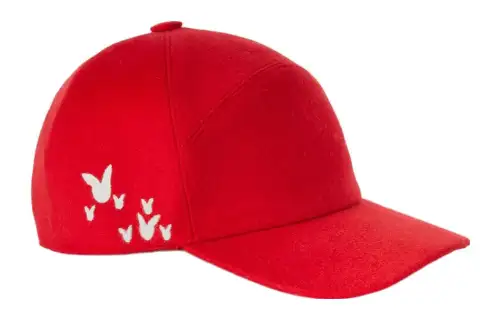 Loro Piana Baseball Caps Unisex Red