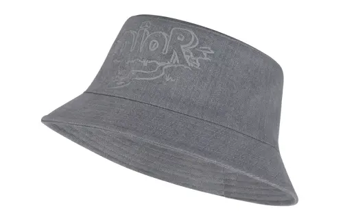 DIOR Bucket Hats Kids Dark Gray