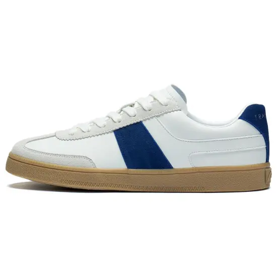 LINING Yunchuan Skateboard Shoes Men Low-Top White Blue