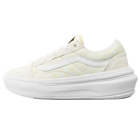 Vans Old Skool Overt ComfyCush 'Checkerboard - White'