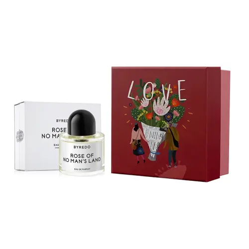 Gift box, wooden floral perfume, 50 ml, 100 ml
