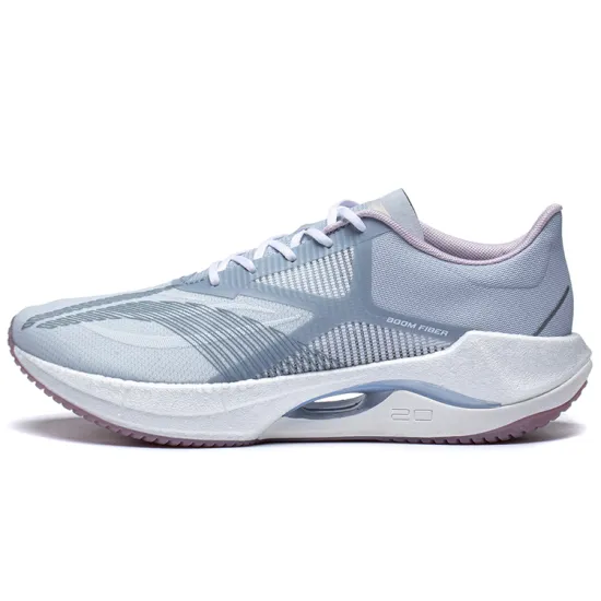 LINING Super Light 20 Running Shoes Women's Low-Top Gray Blue