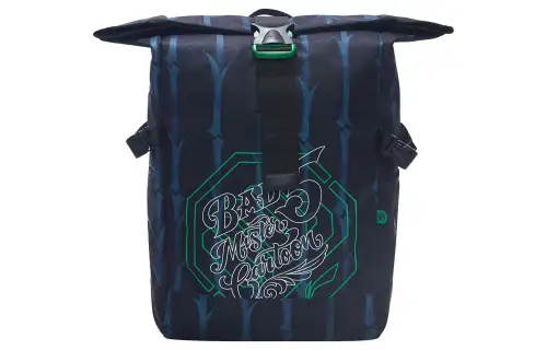 Li Ning Sports Basketball Collection Polyester Sports Backpack Regular Unisex Black