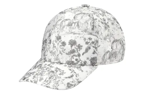 DIOR Baseball Caps Kids White/Gray
