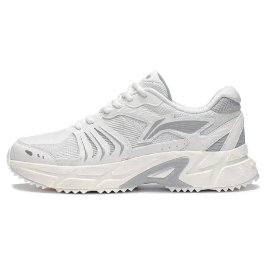 LINING Pick Up The Light Running Shoes Women's Low-Top White Gray