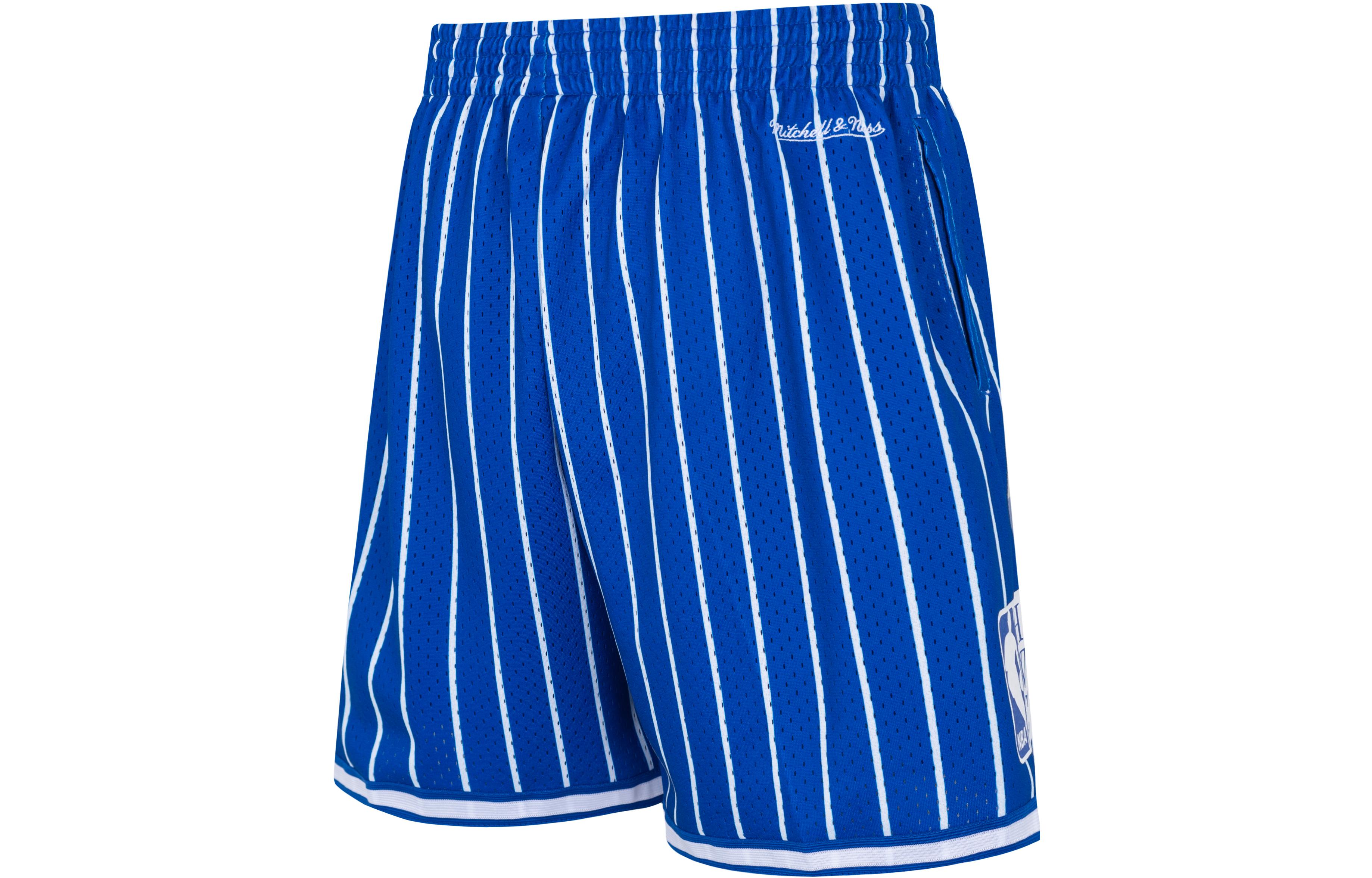 Mitchell Ness Basketball Shorts Unisex Royal Blue White
