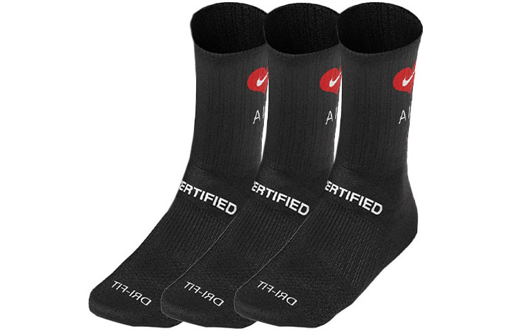 Nike X Drake Certified Lover Boy Socks Black 3 Pack