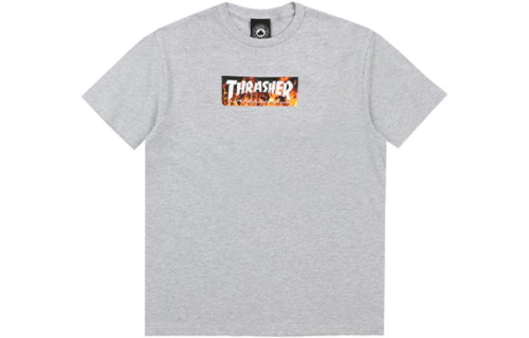 Футболка Thrasher SS23 LogoT (серая)