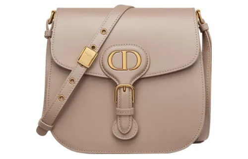 DIOR Bobby Smooth Cow Leather Crossbody Bag, Shoulder Bag Women's Hazelnut